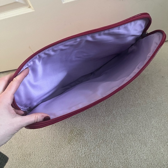 COACH Pink/Purple Geometric Padded Laptop Sleeve - Picture 4 of 6